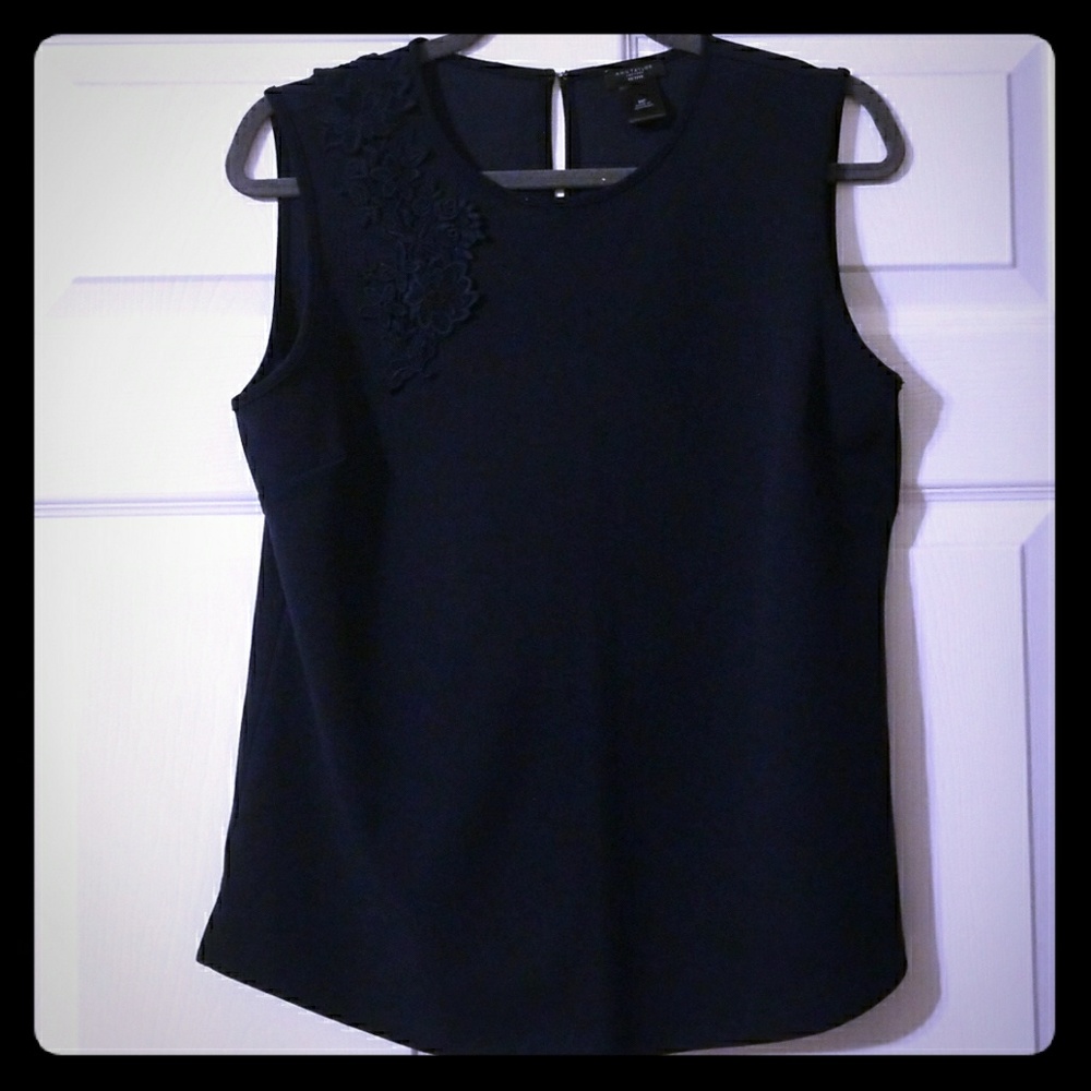 Embroidered Top- petite